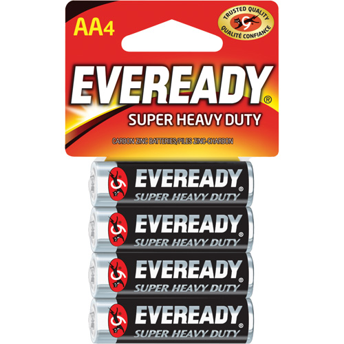 Piles &agrave; usage super intensif Eveready Haskins Industrial Inc.