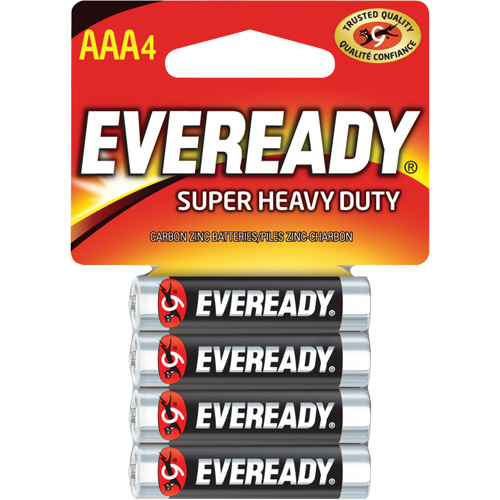 Piles &agrave; usage super intensif Eveready Haskins Industrial Inc.