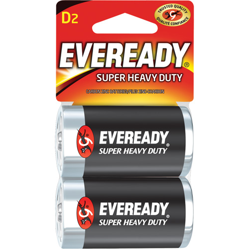 Piles &agrave; usage super intensif Eveready Haskins Industrial Inc.