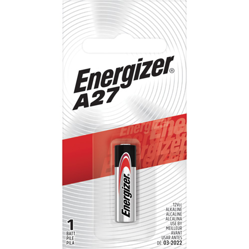 Miniature Alkaline Battery, A27, 12 V Haskins Industrial Inc.