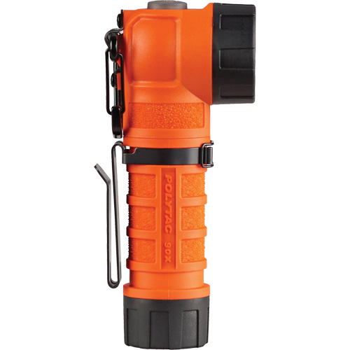 PolyTac&reg; 90 X Right Angle Flashlight, LED, CR123A Batteries, Polymer Haskins Industrial Inc.
