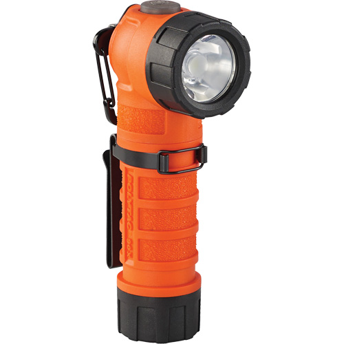 PolyTac&reg; 90 X Right Angle Flashlight, LED, CR123A Batteries, Polymer Haskins Industrial Inc.