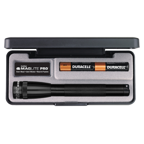 Mini&reg; PRO Flashlight, LED, 272 Lumens, AA Batteries Haskins Industrial Inc.