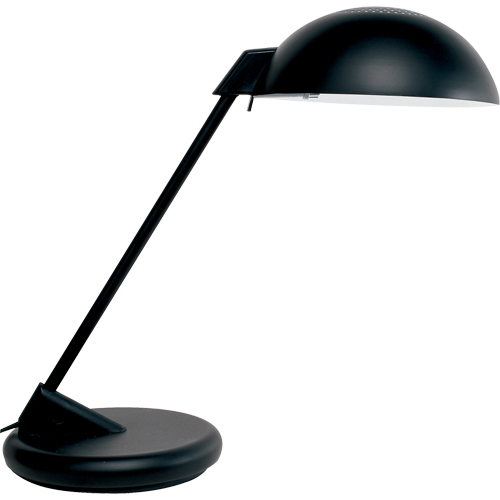 Lampe de bureau, 100 W, Incandescente, Noir Haskins Industrial Inc.