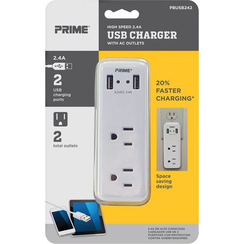 Chargeur USB Prime Haskins Industrial Inc.