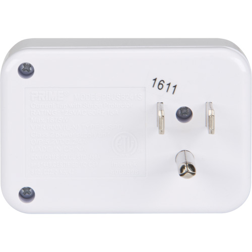 Prime&reg; USB Charger with Surge Protector Haskins Industrial Inc.