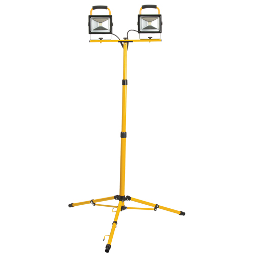 Projecteur double, DEL, 40 W, 4800 lumens, Boîtier en Aluminium Haskins Industrial Inc.