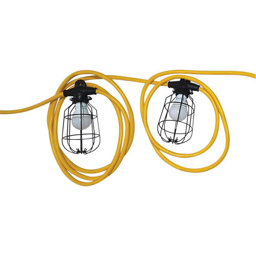 Chaînes de lumi&egrave;res DEL, 5 Lumi&egrave;res, 600" lo, Boîtier en M&eacute;tal Haskins Industrial Inc.