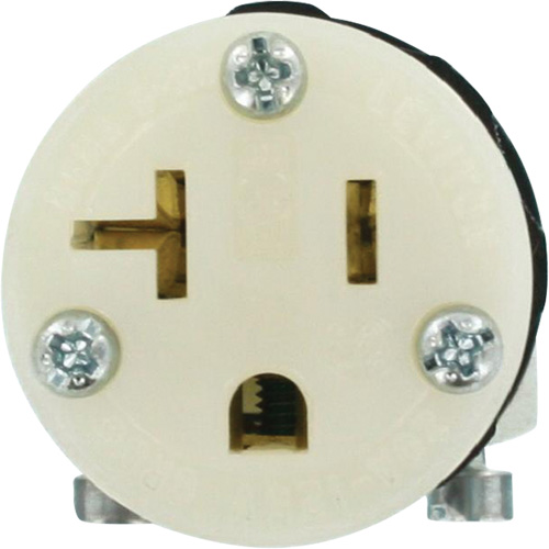 Hospital Grade Extension Plug Connector, 5-20R, Nylon Haskins Industrial Inc.
