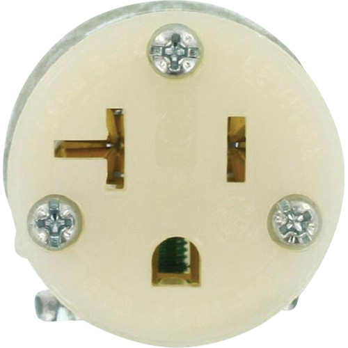 Hospital Grade Extension Plug Connector, 5-20R, Nylon Haskins Industrial Inc.
