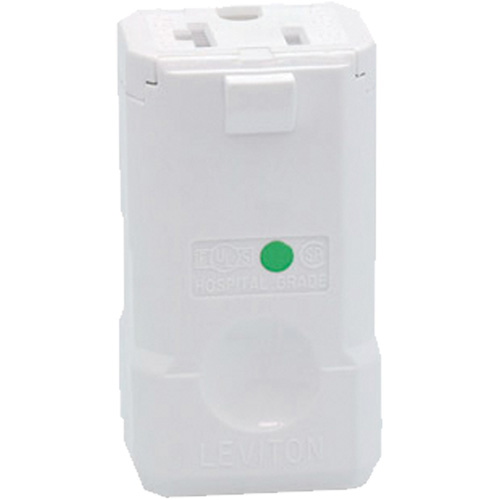 Hospital Grade Plug Connector, 5-20R, Nylon Haskins Industrial Inc.