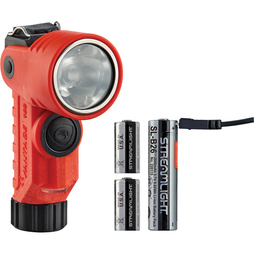 Lame de poche &agrave; alimentation multiple &agrave; angle droit pour casque Vantage 180 X, DEL, Piles Rechargeable/CR123A, Polym&egrave;re de nylon Haskins Industrial Inc.