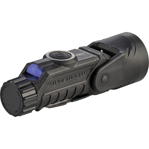 Vantage&reg; 180 X Multi-Fuel Helmet/Right Angle Flashlight, LED, Rechargeable/CR123A Batteries, Nylon Polymer Haskins Industrial Inc.