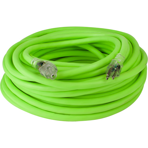 Flexzilla&reg; Pro Industrial Extension Cord, All-Weather, SJTW, 10/3 AWG, 15 A, 100' Haskins Industrial Inc.