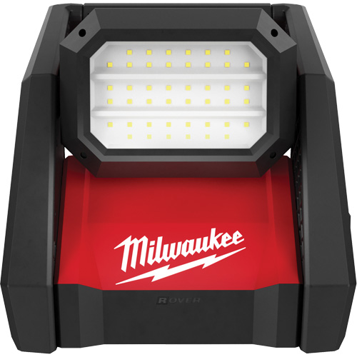 M18 Rover Dual Power Flood Light, LED, 2000/4000/1200 Lumens, Plastic Housing Haskins Industrial Inc.