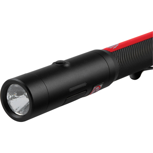 Pen Light with Laser, LED, 250 Lumens, Rechargeable Batteries, Included Haskins Industrial Inc.