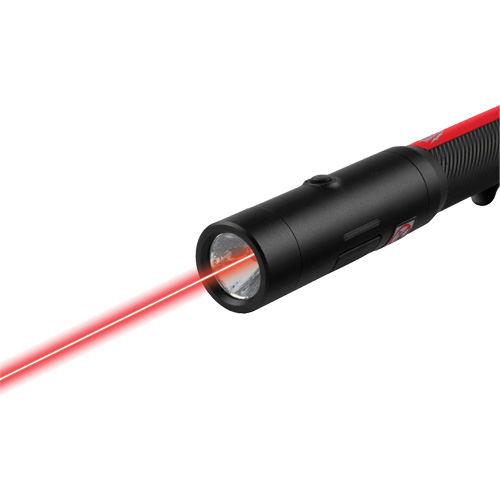 Pen Light with Laser, LED, 250 Lumens, Rechargeable Batteries, Included Haskins Industrial Inc.