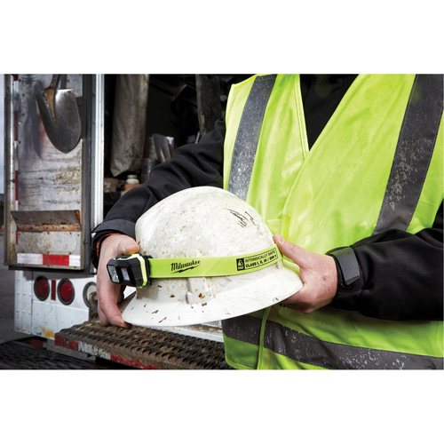 Lampe frontale &agrave; faisceau large/concentr&eacute; et &agrave; s&eacute;curit&eacute; intrins&egrave;que, DEL, 310 lumens, 40 hres de fonctionnement, piles AAA Haskins Industrial Inc.