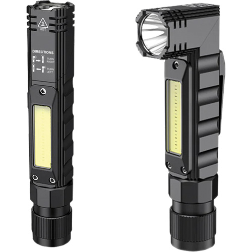 Baladeuse multifonctionnelle, DEL, 500 lumens, Piles Rechargeable Haskins Industrial Inc.