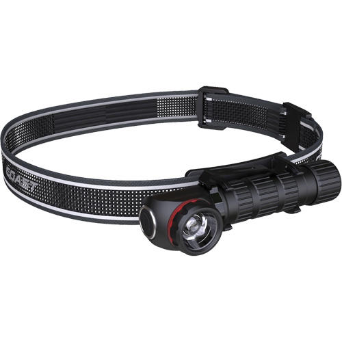 TXM50R Headlamp with Pocket Clip & Magnet, LED, 1250 Lumens, 6 Hrs. Run Time, Rechargeable Batteries Haskins Industrial Inc.