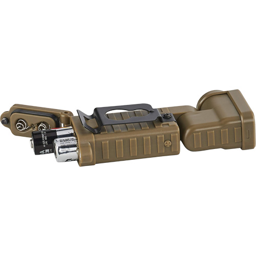 Lampe militaire haute puissance &agrave; deux carburants Sidewinder X avec t&ecirc;te basculante, DEL, 275 lumens, Piles AA Haskins Industrial Inc.