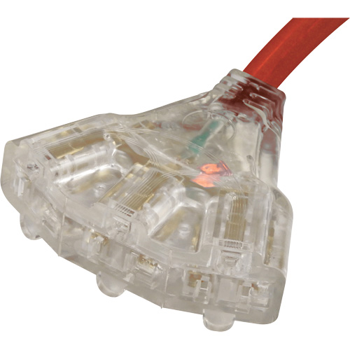 Generator Extension Cord with Tritap, STW, 10 AWG, 3 Outlet(s), 25' Haskins Industrial Inc.