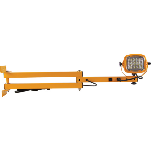 Lampe de quai, Bras 40", 50 W, Ampoule DEL, M&eacute;tal Haskins Industrial Inc.