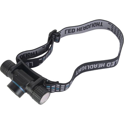Magnetic Headlamp, LED, 1100 Lumens, 4.5 Hrs. Run Time, Rechargeable Batteries Haskins Industrial Inc.