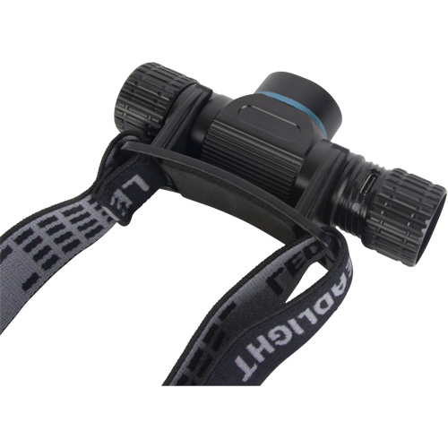 Magnetic Headlamp, LED, 1100 Lumens, 4.5 Hrs. Run Time, Rechargeable Batteries Haskins Industrial Inc.