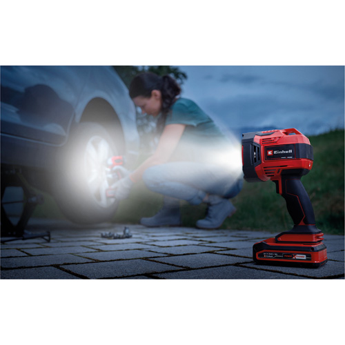 18V Cordless LED Spotlight (Tool Only), LED, 2500 Lumens, Rechargeable Batteries Haskins Industrial Inc.