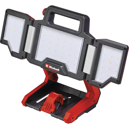Lampe de travail &agrave; DEL professionnelle &agrave; panneaux pliants lumens sans fil 18V, DEL, 3600 lumens Haskins Industrial Inc.