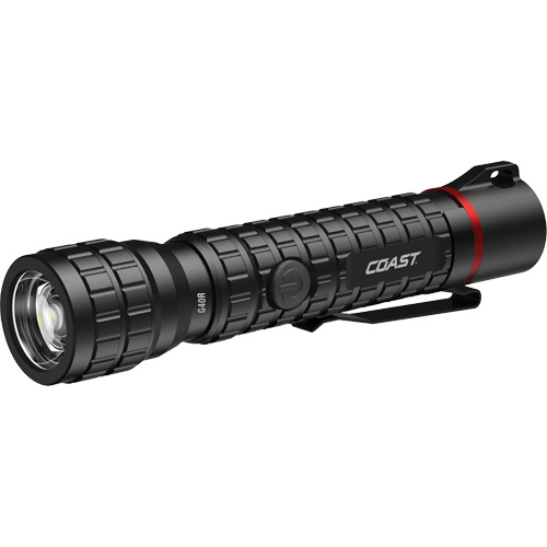 G40R Waterproof Flashlight with Twist Focus, LED, 650 Lumens, Rechargeable Batteries Haskins Industrial Inc.