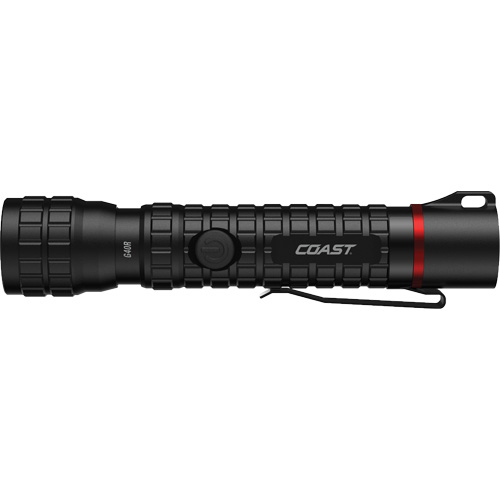 G40R Waterproof Flashlight with Twist Focus, LED, 650 Lumens, Rechargeable Batteries Haskins Industrial Inc.