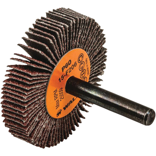 Disque &agrave; lamelles Coolcut, Oxyde d'aluminium, Grain 60, 2" x 3/8" x 1/4" Haskins Industrial Inc.
