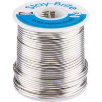 Stay-Brite&reg; Solders, Lead-Free, 96% Tin 4% Silver, Solid Core, 0.0625" Dia. Haskins Industrial Inc.