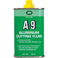 Liquides de coupe A-9 pour l'aluminium, Bouteille Haskins Industrial Inc.