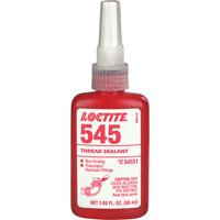 Thread Sealant 545 Hydraulic/Pneumatic Sealant, Bottle, 50 ml, -54° C - 149° C/-65° F - 300° F Haskins Industrial Inc.