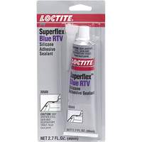 Superflex RTV Silicone Adhesive Sealant, Tube, Blue Haskins Industrial Inc.