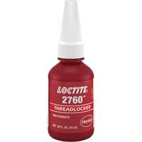 Compos&eacute; de blocage 2760 adh&eacute;sif instantan&eacute;, Rouge, &eacute;lev&eacute;, 10 ml, Bouteille Haskins Industrial Inc.