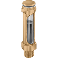 Brass Liquid Level Gauges - Straight, Threaded, 14-1/4" L, 225°F (107.22° C) Haskins Industrial Inc.