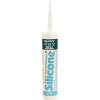 NuFlex&reg; 302 Bath And Kitchen Silicone Sealant, 300 ml, Cartridge, Clear Haskins Industrial Inc.