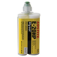 E-20P Fast Setting Structural Adhesives, 200 ml, Dual Cartridge, Two-Part, White Haskins Industrial Inc.