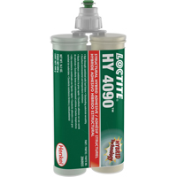 HY 4090 Structural Repair Hybrid Adhesive, Two-Part, Dual Cartridge, 400 g, Off-White Haskins Industrial Inc.