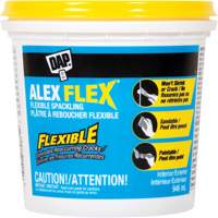 Pl&acirc;tre &agrave; reboucher flexible Alex Flex, 946 ml, Contenant en plastique Haskins Industrial Inc.