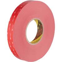 VHB Tape, 32.9 m (108') L x 1117.6 mm (44") W, 0.015 mm, Acrylic Haskins Industrial Inc.