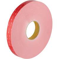 VHB Tape, 32.9 m (108') L x 1117.6 mm (44") W, 0.028 mm, Acrylic Haskins Industrial Inc.