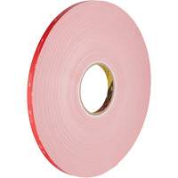 VHB Tape, 32.9 m (108') L x 12.7 mm (1/2") W, 62 mils, Acrylic Haskins Industrial Inc.