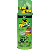 Touch 'n Foam&reg; Max Fill Triple Expanding Sealant, 340 g, Aerosol Can, Cream Haskins Industrial Inc.