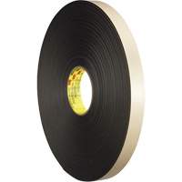 Double-Coated Foam Tape, 66 m (216') L x 12.7 mm (1/2") W, 31 mils, Polyethylene Haskins Industrial Inc.