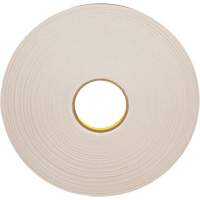 Double-Coated Foam Tape, 66 m (216') L x 12.7 mm (1/2") W, 31 mils, Polyethylene Haskins Industrial Inc.